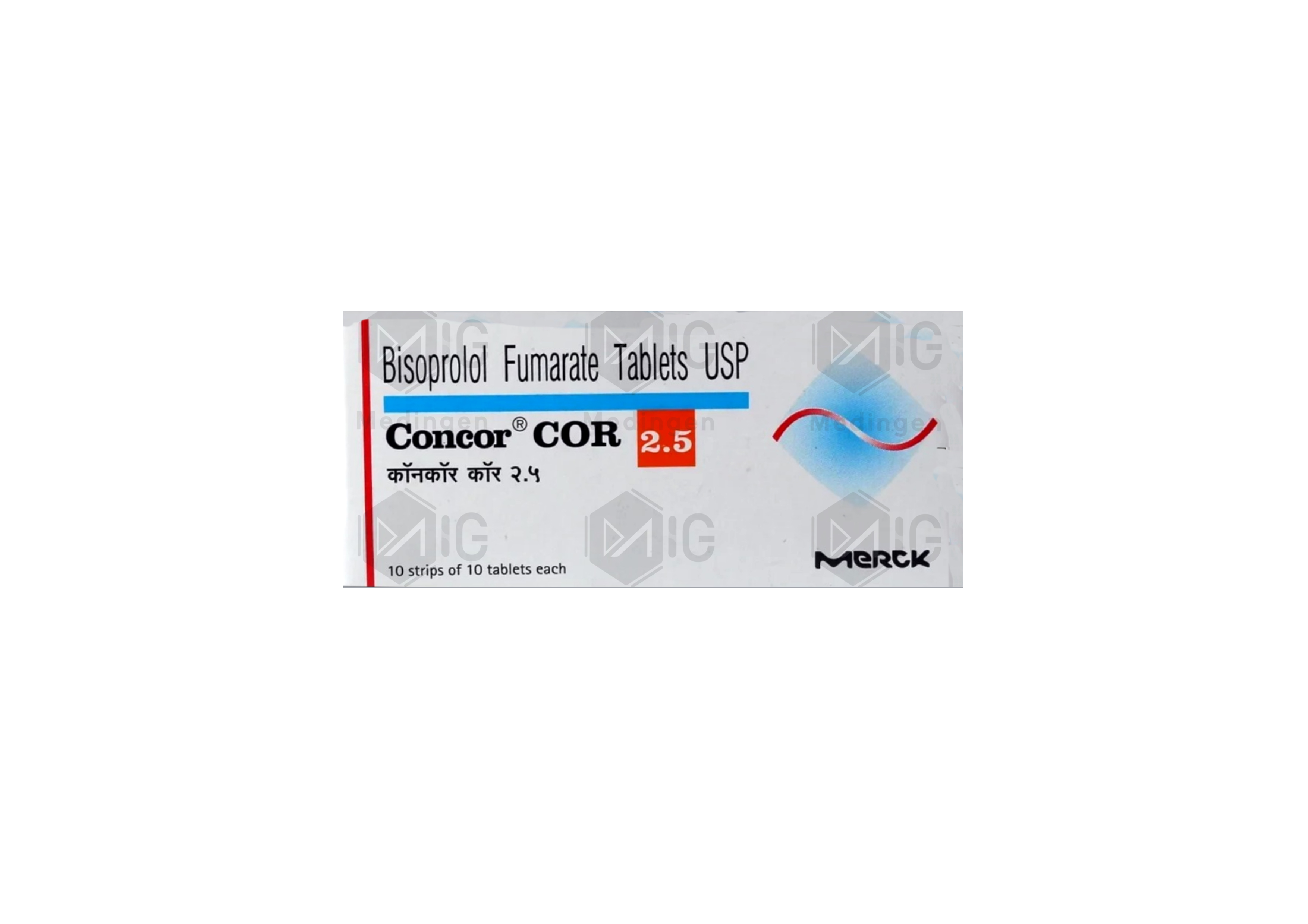 CONCOR COR 2.5MG